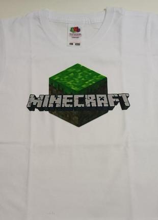 Футболка майнкрафт, зріст  98-102 см розпродаж