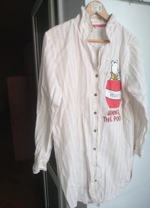 Рубашка длинная туника платье дисней 14-16