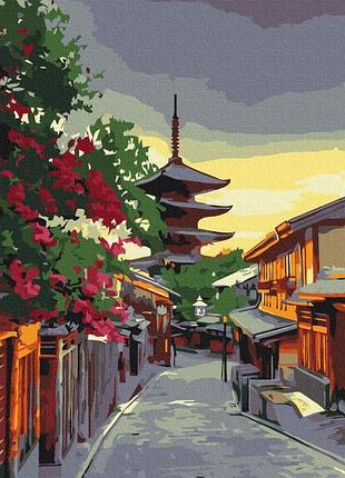 Картина за номерами brushme 48x60см "вечір в кіото" bs51546l