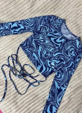 Топ водолазка в сеточку