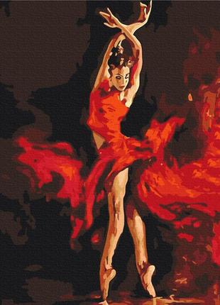 Картина за номерами brushme 40x50см "у танці" bs286