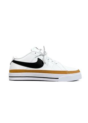 Кроссовки nike court legacy white/black6 фото