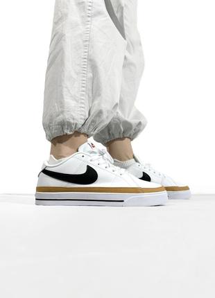 Кроссовки nike shipping beige legacy white/black