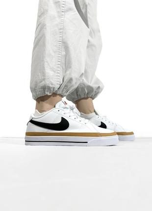 Кросівки nike court legacy white/black