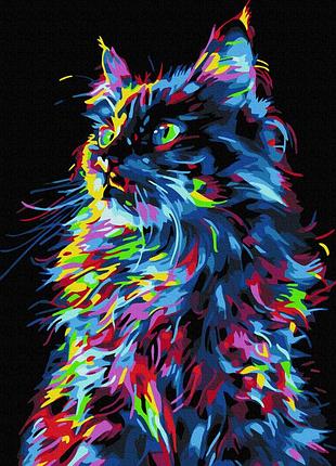Картина за номерами brushme 40x50см "магічний котик" bsb0021
