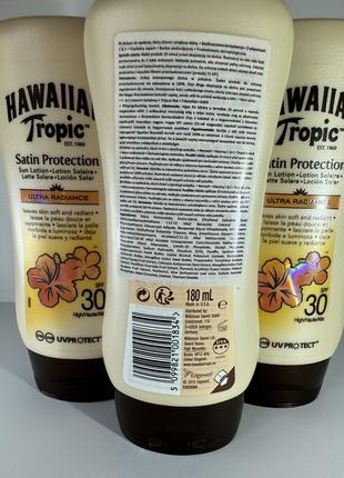 Hawaiian tropic spf 30 солнцезащитный лосьон для тела 180 мл2 фото