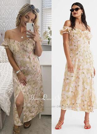 Сукня в квітковий принт h&m