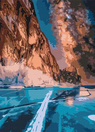 Картина за номерами brushme 48x60см "північна краса" bs52577l