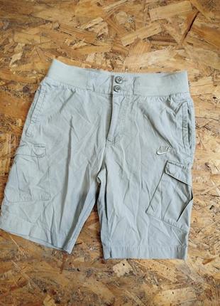 Котонові карго шорти nike authentic