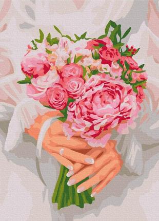 Картина за номерами brushme 40x50см "особливий букет" bs52534