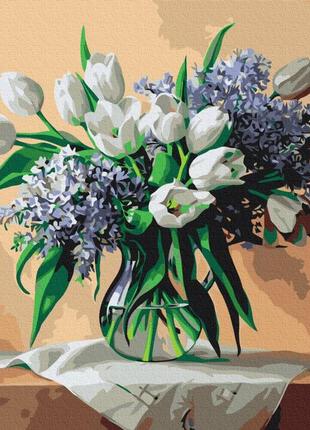 Картина за номерами brushme 48x60см "аромат весни" bs51905l