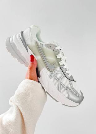 nike gold v2k run 'metallic silver