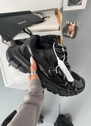 Кросівки жіночі баленсиага 3xl full black premium