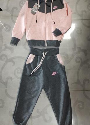 Костюм спортивный для девочки nike от 2 до 14 лет (туречки)2 фото