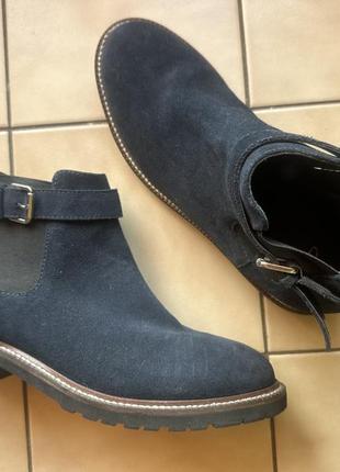 Ботінки clarks р6,стелька 25см