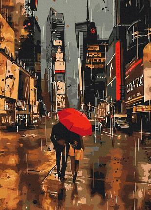 Картина за номерами brushme 40x50см "урбаністична романтика" bs53979