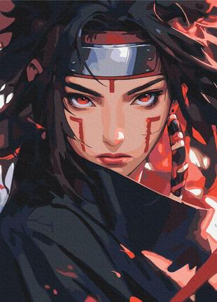 Картина за номерами brushme 40x50см "ніндзя" bs54072