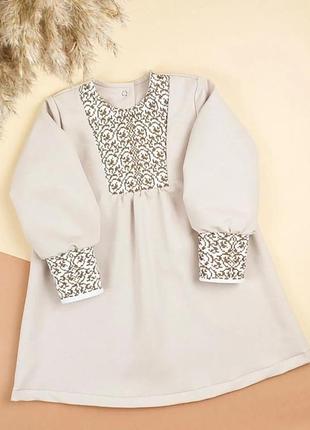 80-140р. сукня вишита дитяча для немовлят, вишиванка на дівчинку5 фото