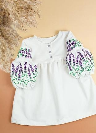 80-140р. сукня вишита дитяча для немовлят, вишиванка на дівчинку7 фото