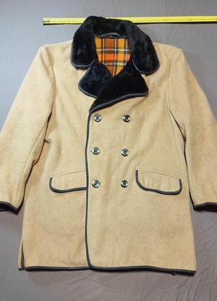 Плечі 55 см vintage 80s burton пальто made in england size 46'