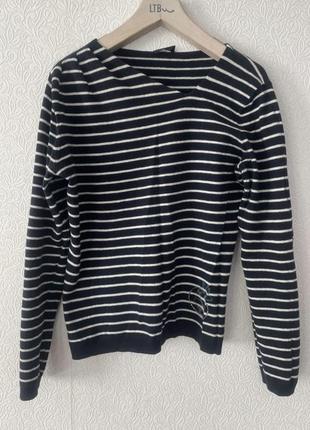 armani Casquette jeans джемпер смужка
