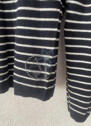 Armani jeans джемпер смужка4 фото