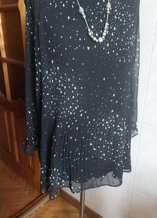 Блузка туніка святкова, супер батал