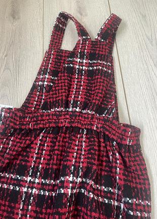 Новый теплый сарафан 6-7 лет