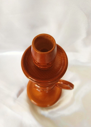 Подсвечник деревянный на 1 свечу