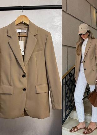 Пиджак блейзер жакет zara