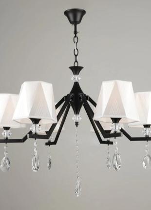 Люстра класична sirius b nh5740/6 bk