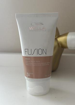Интенсивная восстанавливающая маска wella professionals fusion intensive restoring mask
