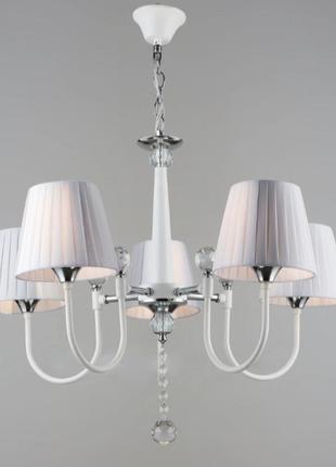 Люстра класична sirius b nh5263/5 wt+cr