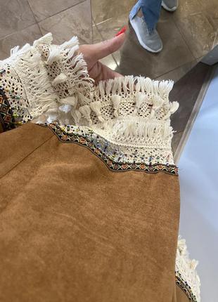 Куртка пиджак из искусственной замши3 фото