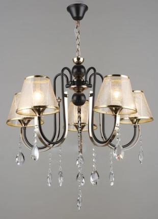 Люстра классическая для гостиной Sirius b nh5269/5 coffee+fgd