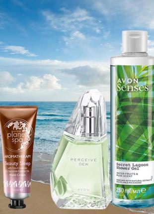 Набір avon perceive dew лагуна моменти щастя