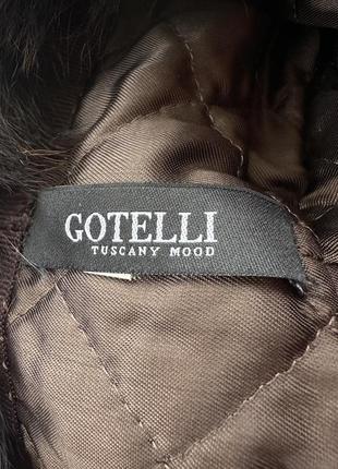 Продам італійську шапку gotelli з натурального хутра. як нова.7 фото