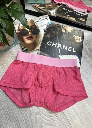 Трусы боксеры сеточка трусы сеточка