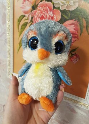 Ty beanie boos глазастик пингвин fisher 15 см оригинал новинка 2024