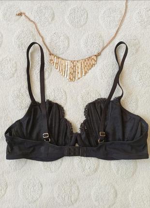 Бюстгальтер с корсетными чашками ann summers размер 85d-90d бюст бюстье бра бралет лифчик лиф балконет8 фото