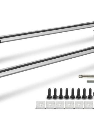 Багажник на крышу toyota corolla hatchback 2019- серый yuhang