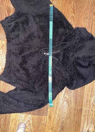 Плюшевий кроп-топ