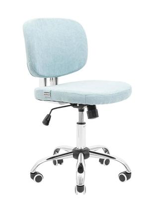 Крісло міа хром m-1 (tilt блакитний