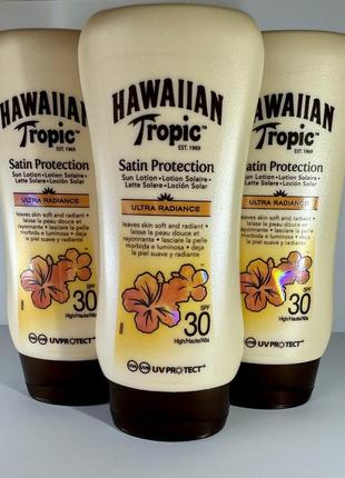 Hawaiian tropic spf 30 сонцезахисний лосьйон для тіла 180мл