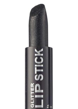 Глітерна помада - чорна stargazer glitter lipstick - black