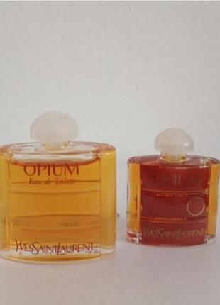 Opium, yves saint laurent, редкая винтажная миниатюра