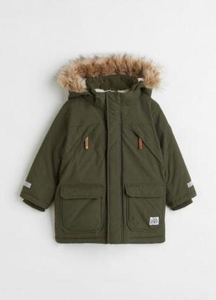 Парка, куртка зимняя h&m на 3-4 года (104 см).