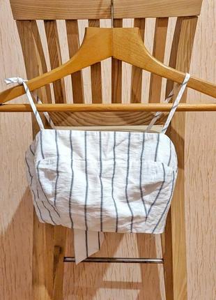 Женский топ в полоску