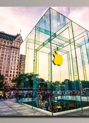 "apple"картина на полотні для інтер'єру