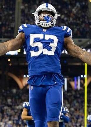 Nfl pro line   джерси чоловіча гравця команди шакіл леонард роял індіанаполіс колтс